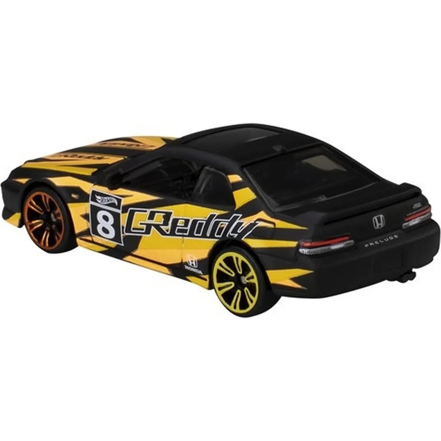 Hot Wheels 1:64 scale die-cast model of the '98 Honda Prelude from the Neon Speeders Silver Series.