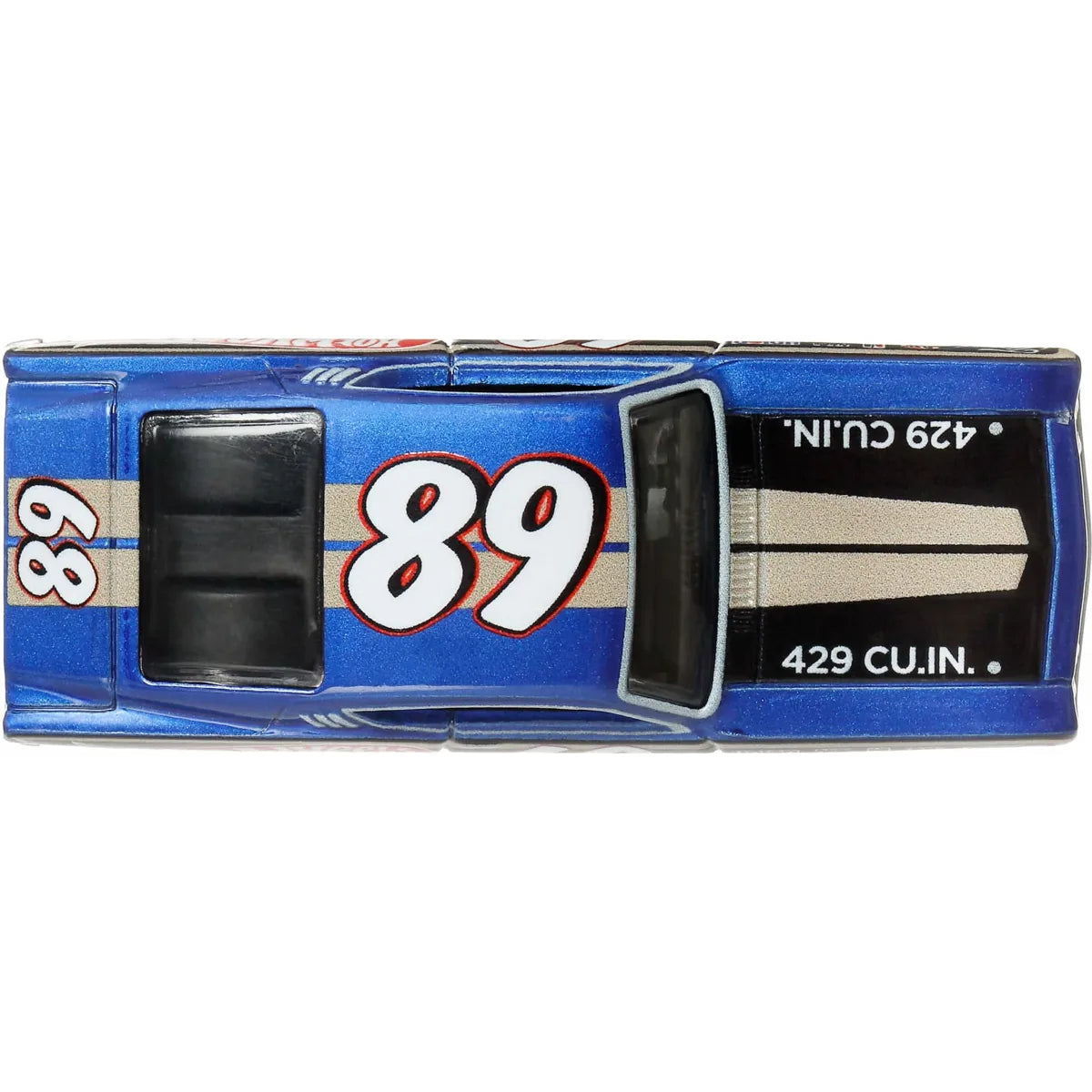 Hot Wheels 1:64 scale '69 Ford Torino Talladega Premium Boulevard die-cast car with Real Riders wheels.