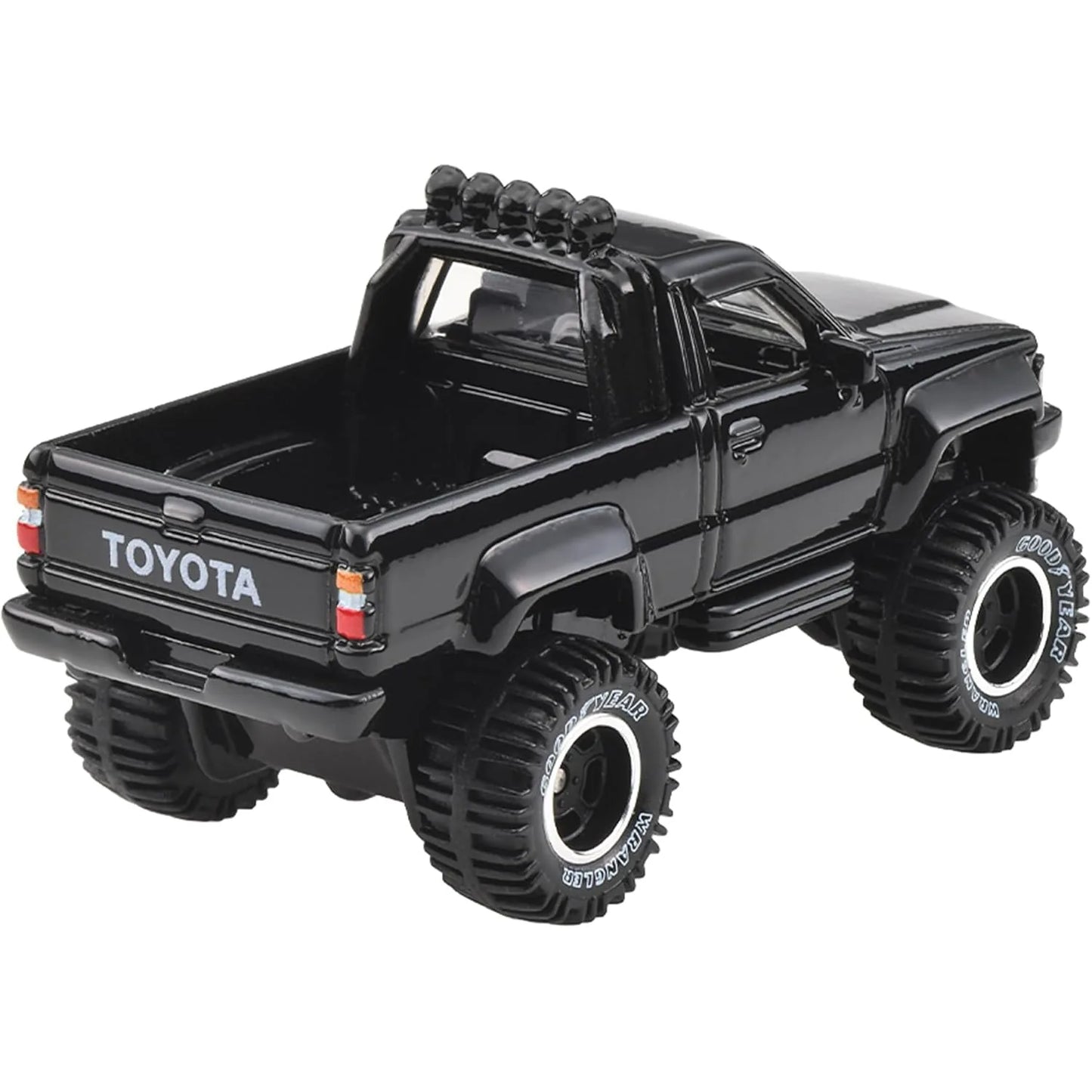 Hot Wheels Premium Car Culture 2-Pack featuring the Back to the Future Time Machine and 1987 Toyota Pickup Truck die-cast collectible models with premium detailing.