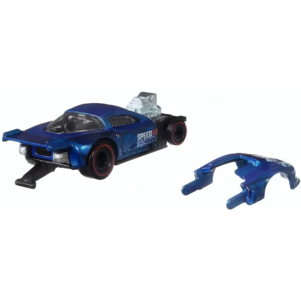 Hot Wheels Corvette Z06 Drag Racer #26 Boulevard Series premium 1:64 die-cast with Real Riders wheels.