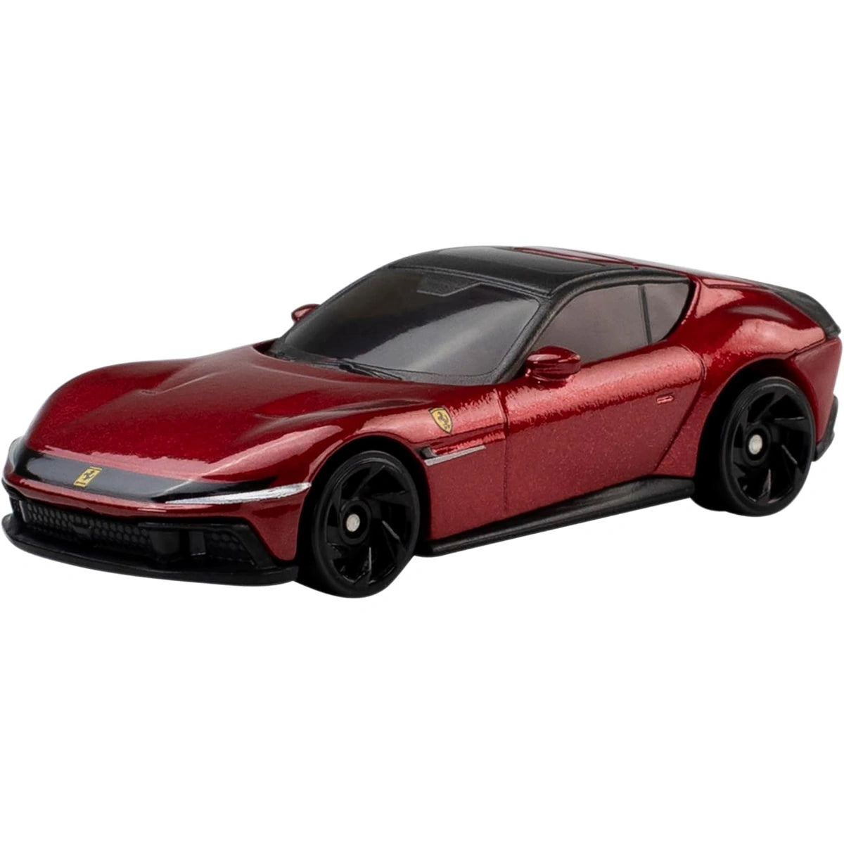 Hot Wheels 1:64 Ferrari 5-Pack 2026 featuring Ferrari 365 GTB4 C, SF90 Stradale, Dino 206 GT, 12Cilindri and F40 Competizione die-cast cars.