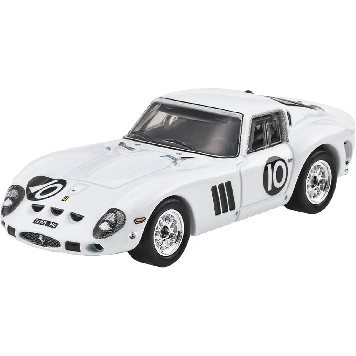 Hot Wheels 1:64 Ferrari 250 GTO white #10 Premium Car Culture Vintage Racing 4/5 FPY86 JKF25