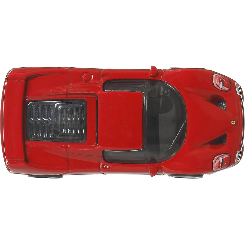 Hot Wheels Premium 1:64 Ferrari F50 red Car Culture Timeless Icons die-cast with Real Riders rubber tires.
