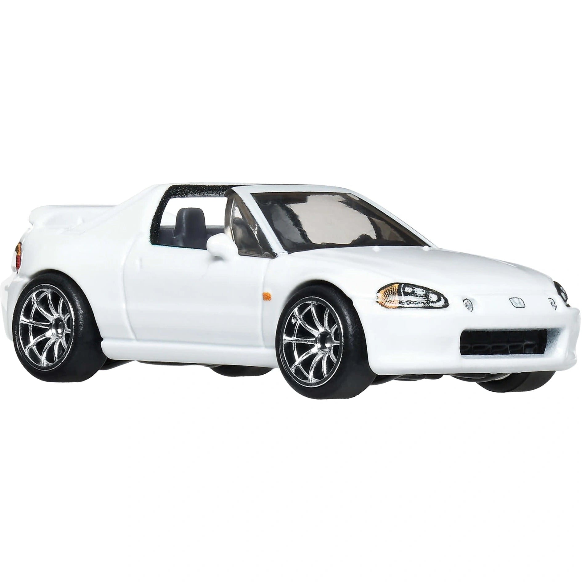 Hot Wheels Premium Fast & Furious 1994 Honda Del Sol 1:64 die-cast car with Real Riders wheels and Metal/Metal construction.