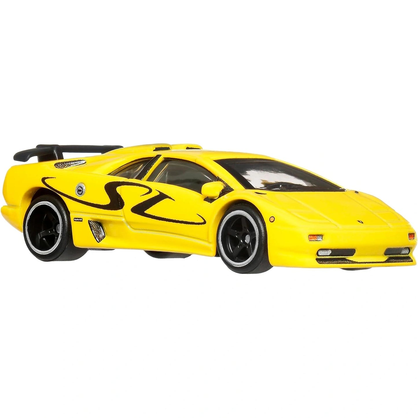 Hot Wheels Boulevard '95 Lamborghini Diablo SV premium 1:64 die-cast collectible with Real Riders wheels.