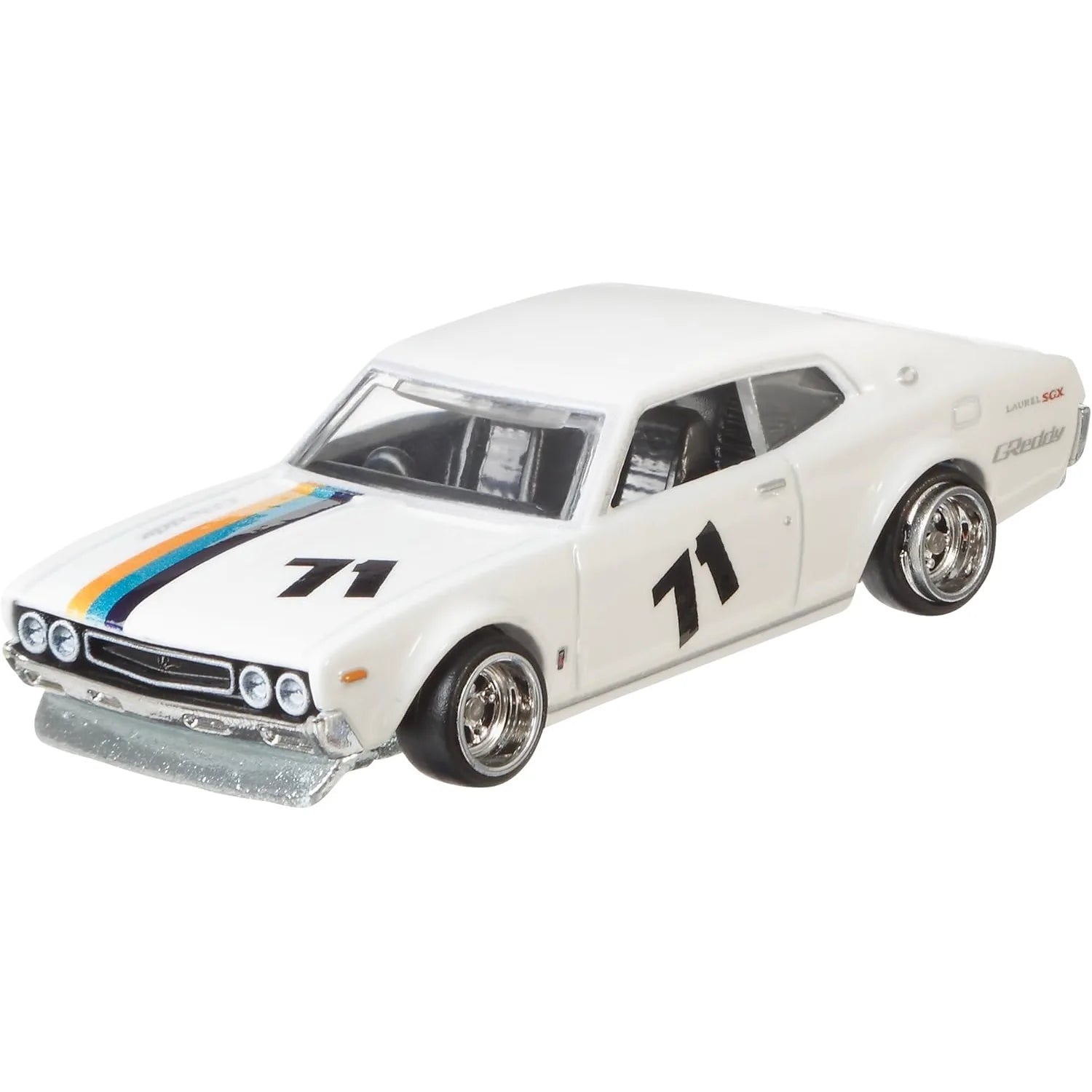 Hot Wheels 1:64 Nissan Laurel 2000 SGX and Sakura Sprinter GReddy Team Transport #2 FLF59 premium die-cast set.