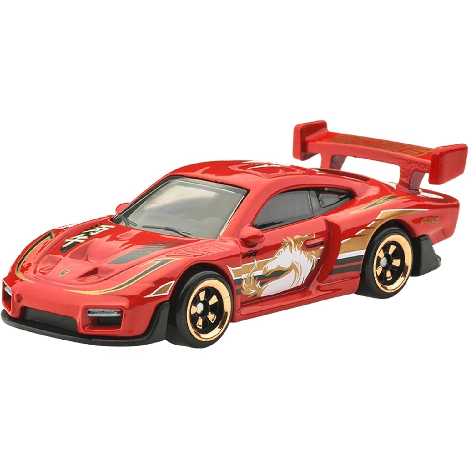 Hot Wheels Porsche 935 Lunar New Year 2026 Horse Silver Series 1:64 die-cast collectible.