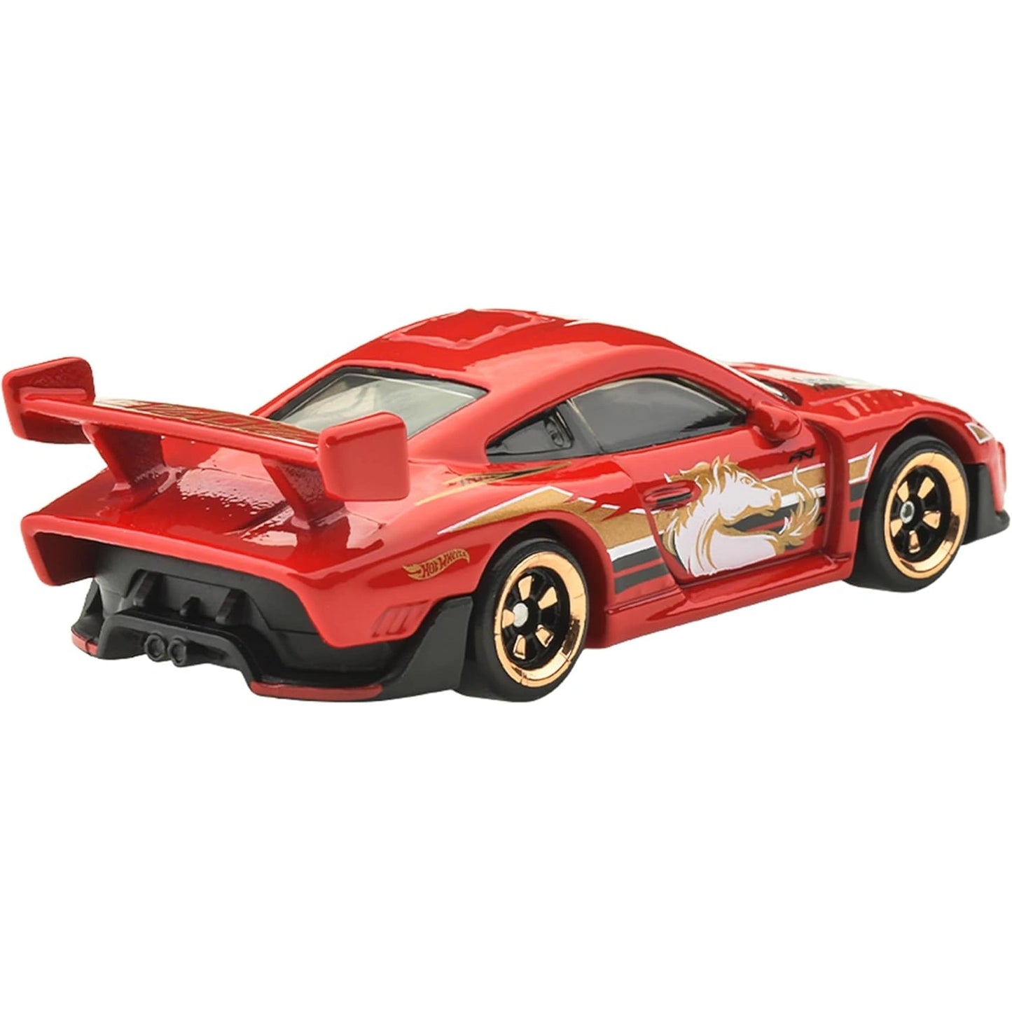 Hot Wheels Porsche 935 Lunar New Year 2026 Horse Silver Series 1:64 die-cast collectible.