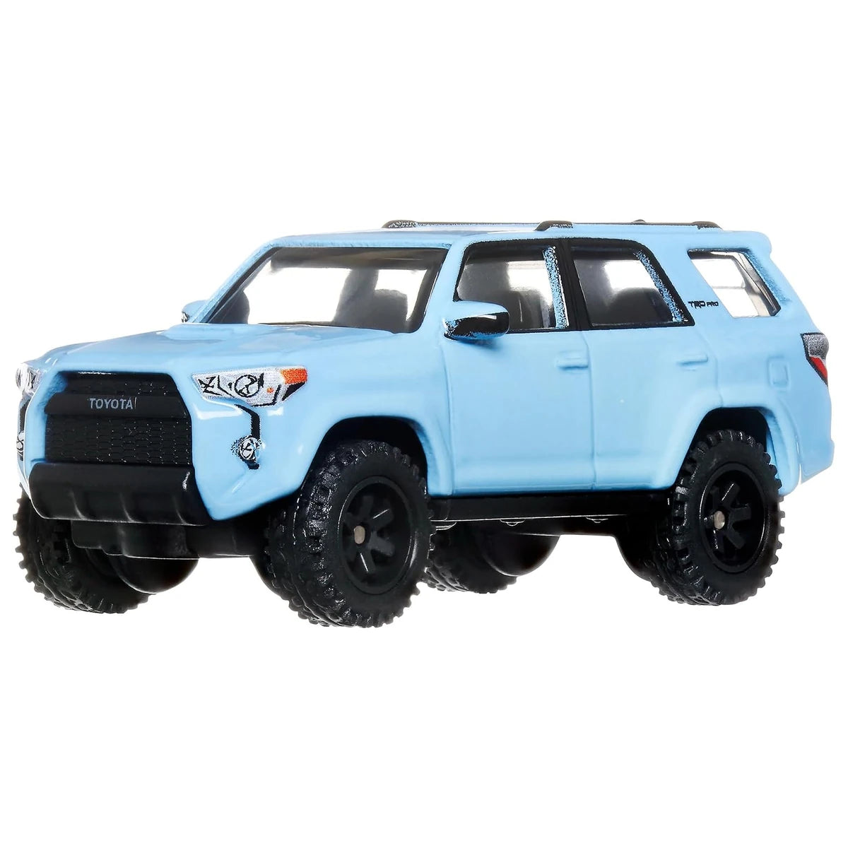 Hot Wheels 1:64 2018 Toyota 4Runner in blue from the HW Off Road series, number 2/5 in blister packaging, HKC73