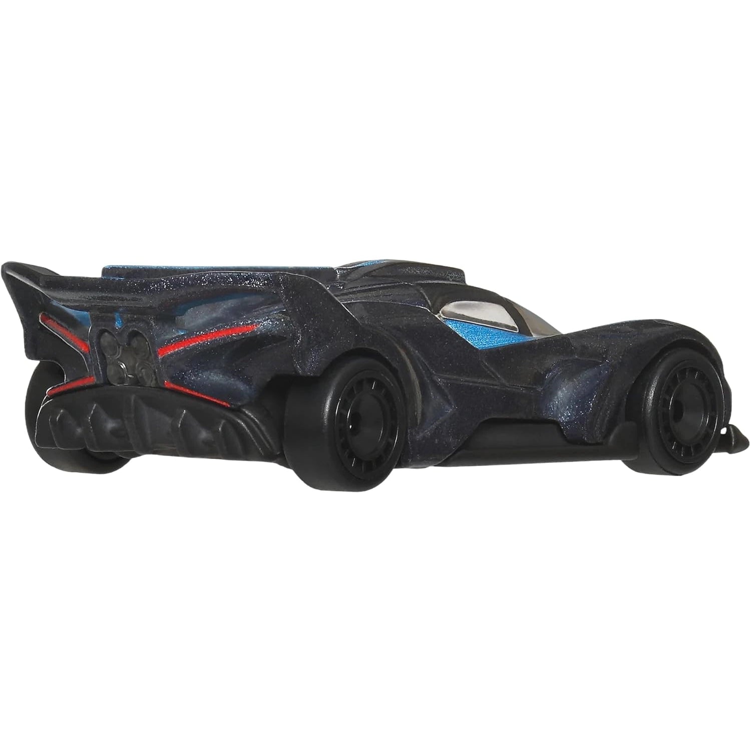 Hot Wheels 1:64 scale Bugatti Bolide in black and blue from the Car Culture Euro Speed series with Real Riders and Metal/Metal body.