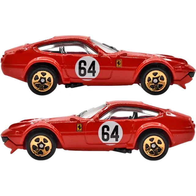 Hot Wheels 1:64 Ferrari 365 GTB4 Competizione – Race Day 10/10 (222/250) Mainline HYW48