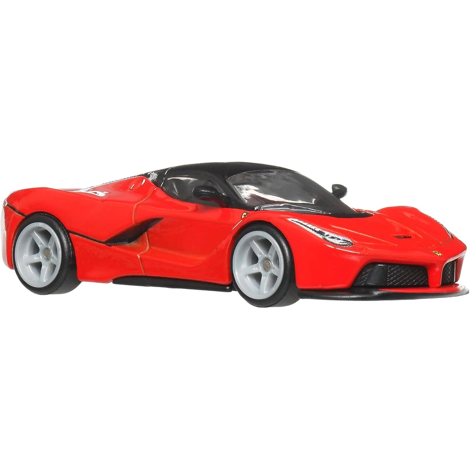 Hot Wheels 1:64 scale LaFerrari in red from the Car Culture Euro Speed series featuring Real Riders and Metal/Metal construction.