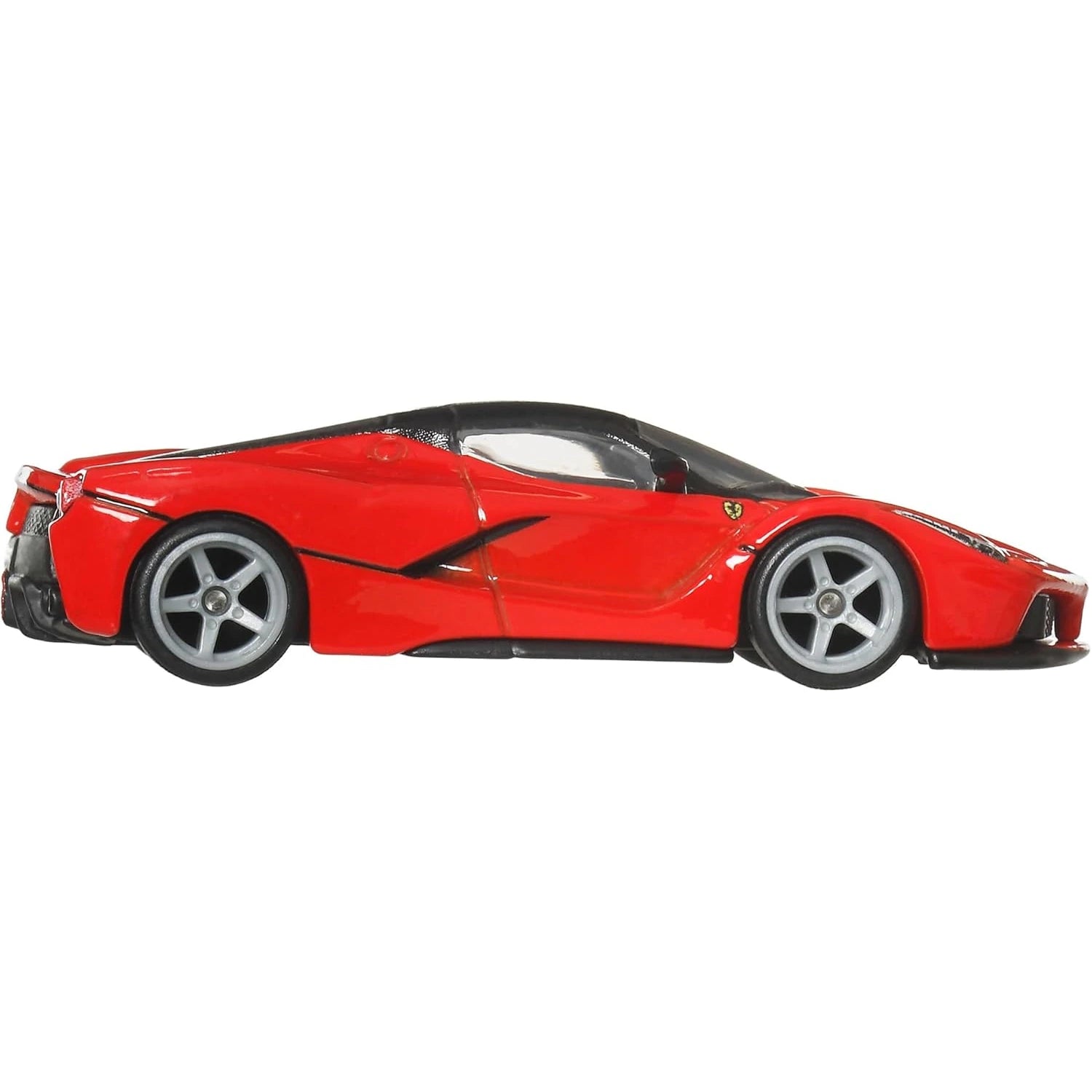Hot Wheels 1:64 scale LaFerrari in red from the Car Culture Euro Speed series featuring Real Riders and Metal/Metal construction.