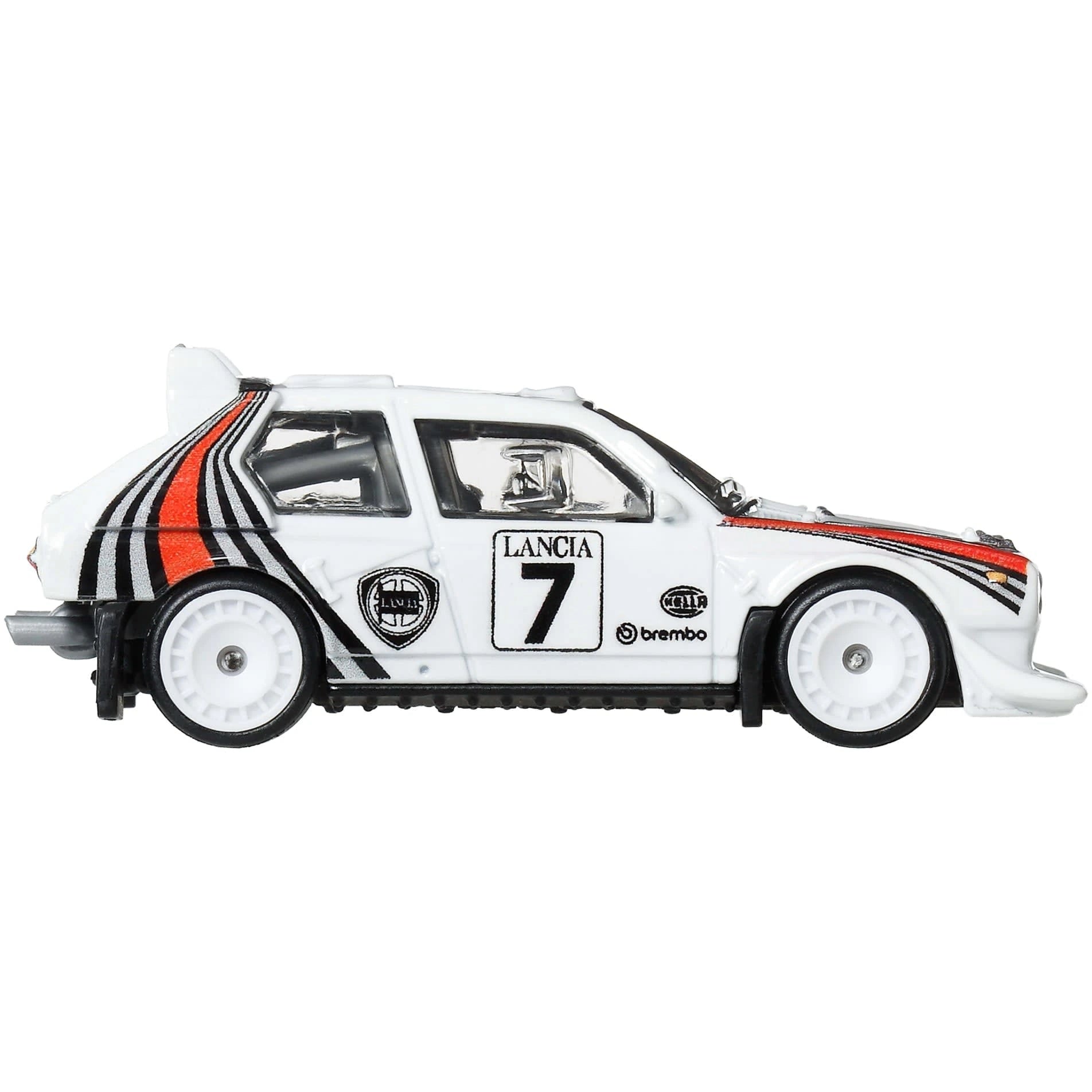 Hot Wheels 1:64 Lancia Delta S4 from Premium Car Culture Thrill Climbers with Real Riders wheels and Metal/Metal body and chassis.