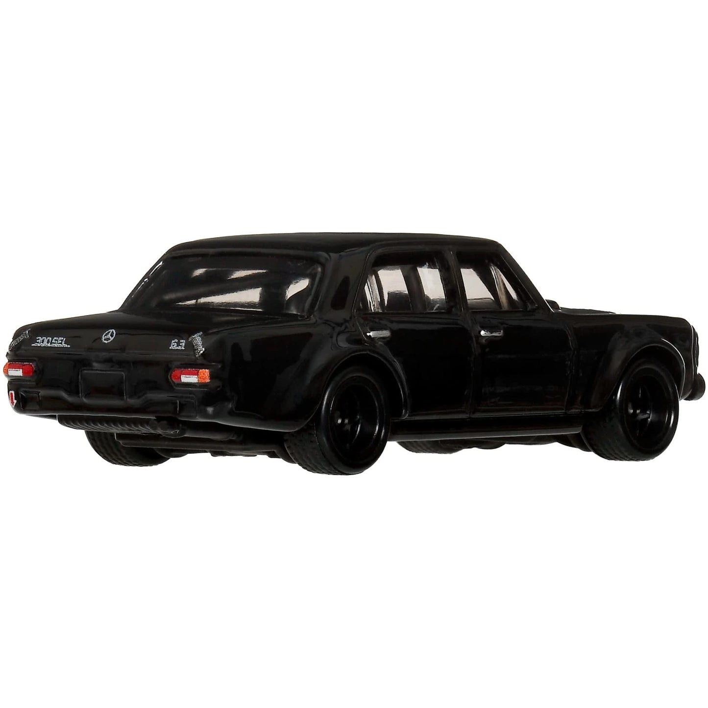 Hot Wheels 1:64 Mercedes-Benz 300 SEL 6.8 AMG from Premium Car Culture Thrill Climbers with Real Riders wheels and Metal/Metal body and chassis.