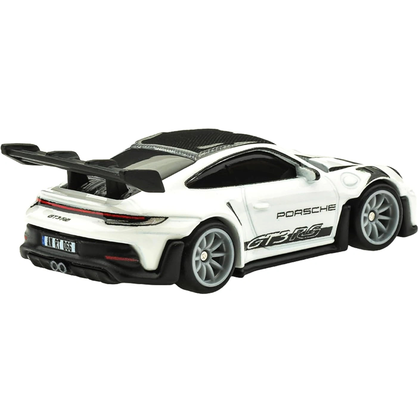 Hot Wheels Premium 2022 Porsche 911 GT3 RS Gran Turismo Pop Culture die-cast with Real Riders and Metal/Metal construction.