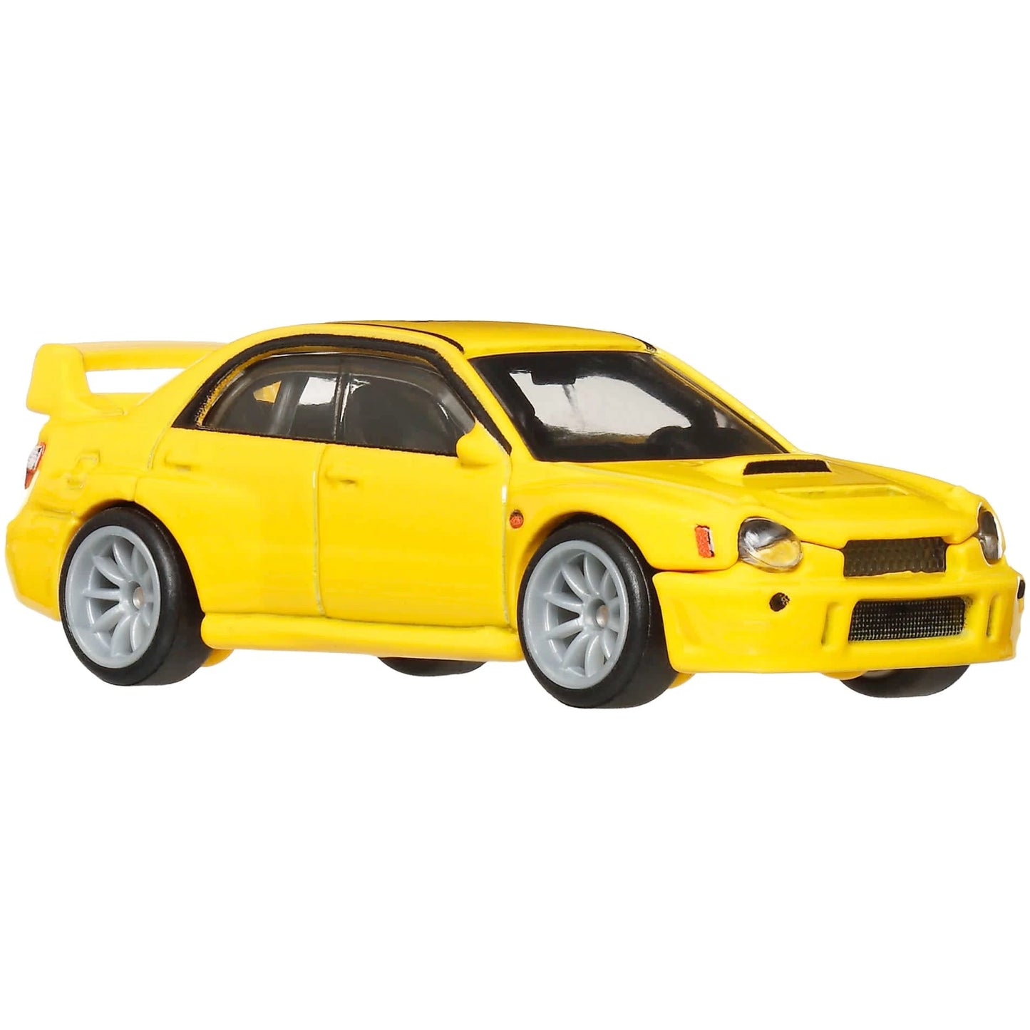 Hot Wheels 1:64 Subaru Impreza WRX premium die-cast with Real Riders wheels and Metal/Metal body and chassis (Thrill Climbers mix).