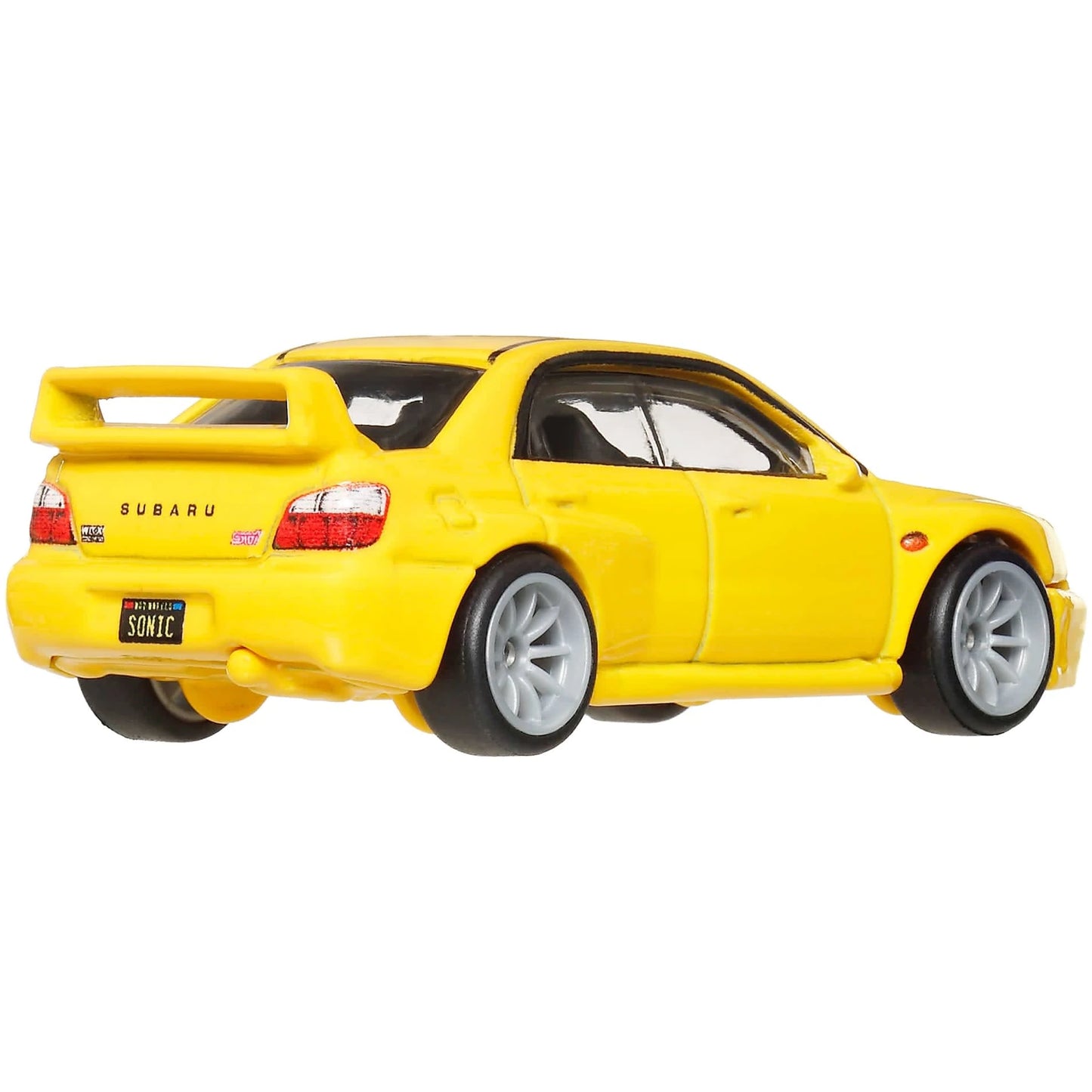 Hot Wheels 1:64 Subaru Impreza WRX premium die-cast with Real Riders wheels and Metal/Metal body and chassis (Thrill Climbers mix).