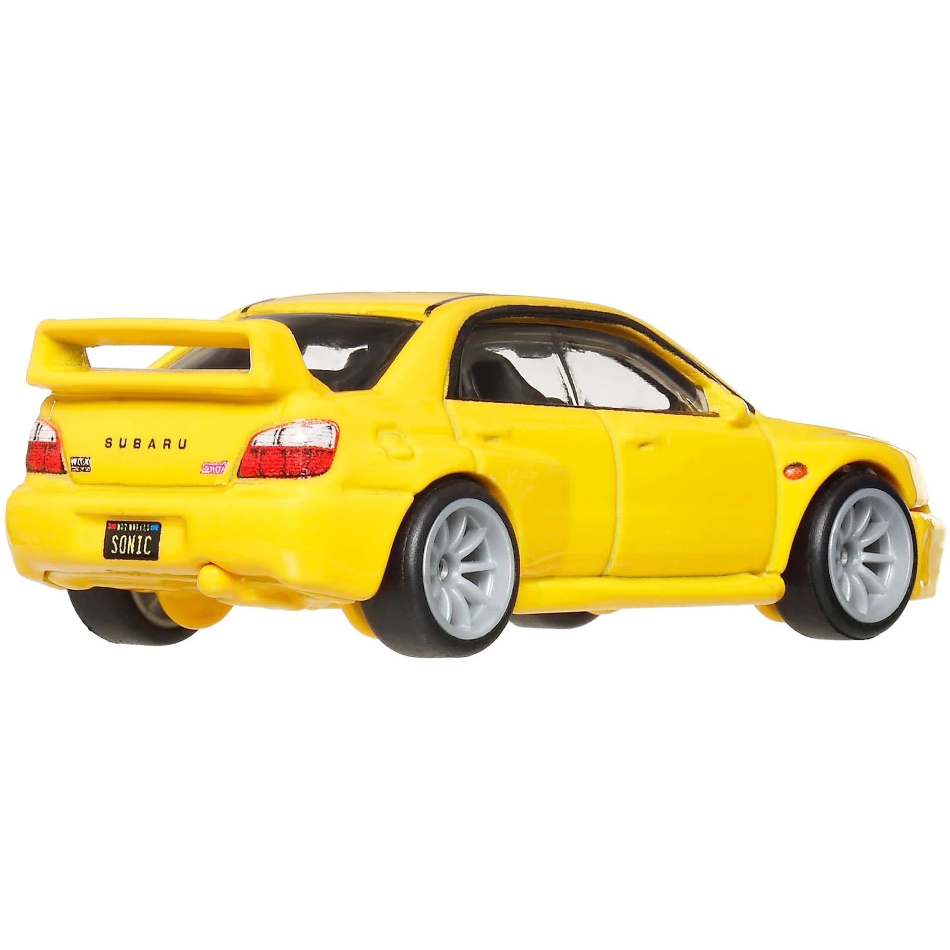 Hot Wheels 1:64 Subaru Impreza WRX premium die-cast with Real Riders wheels and Metal/Metal body and chassis (Thrill Climbers mix).