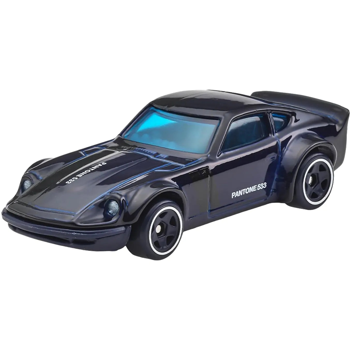 Hot Wheels 1:64 scale Nissan Fairlady Z in Pantone 533 navy from the Silver Series – JKY47 JKY52