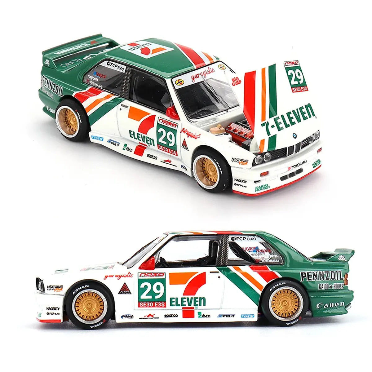 Kaido House x Mini GT BMW M3 Kaido Works Larry Chen V1 USA Exclusive KHMG217 collector model.