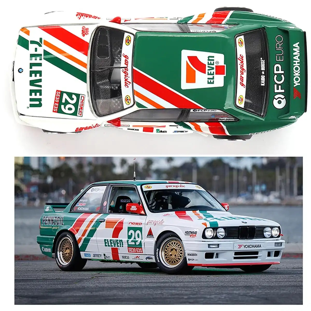 Kaido House x Mini GT BMW M3 Kaido Works Larry Chen V1 USA Exclusive KHMG217 collector model.