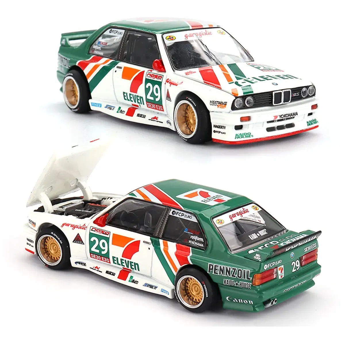 Kaido House x Mini GT BMW M3 Kaido Works Larry Chen V1 USA Exclusive KHMG217 collector model.