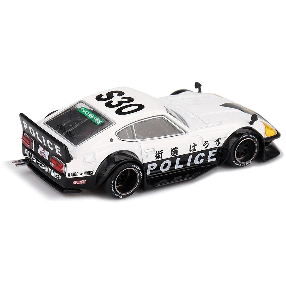 Kaido House 1:64 Nissan Fairlady Z Kaido GT Police 1978 die-cast model