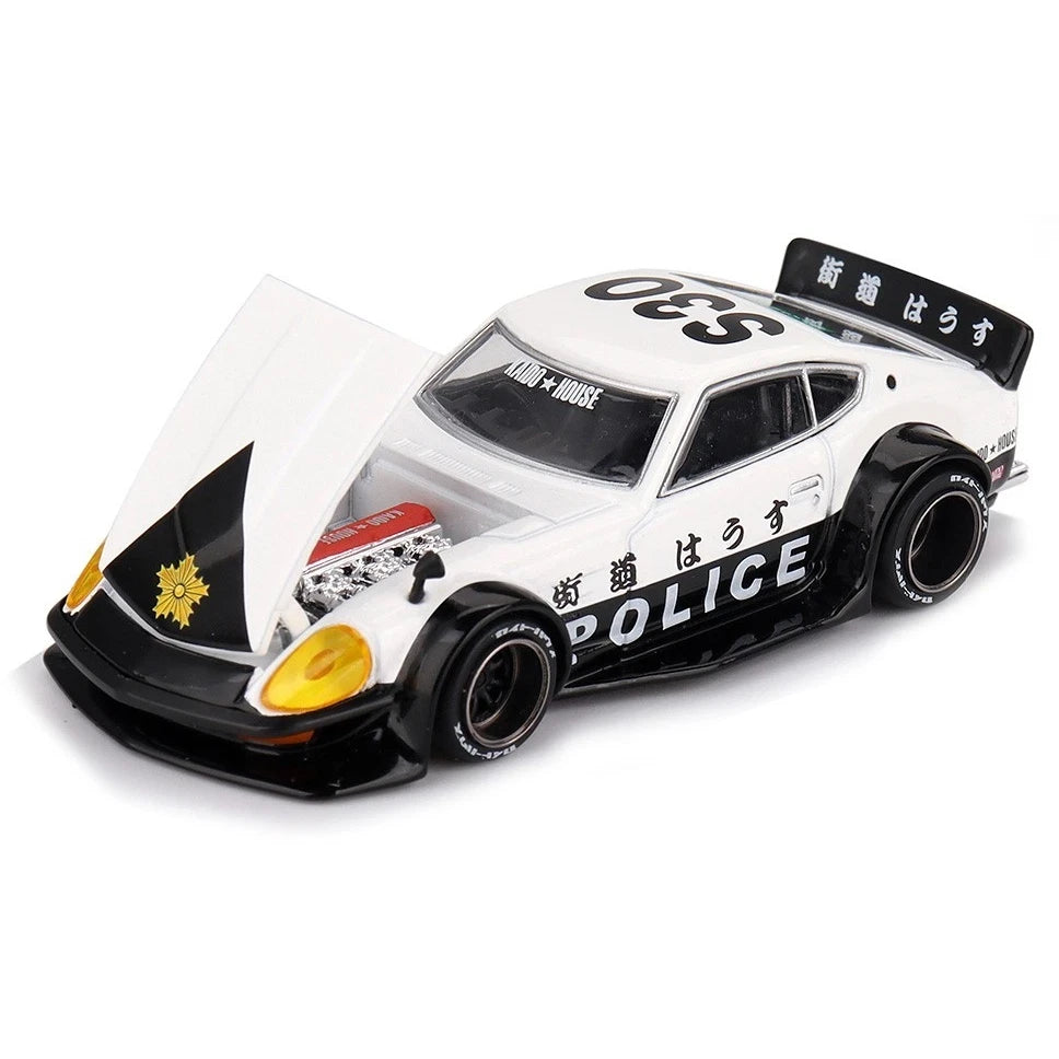 Kaido House 1:64 Nissan Fairlady Z Kaido GT Police 1978 die-cast model