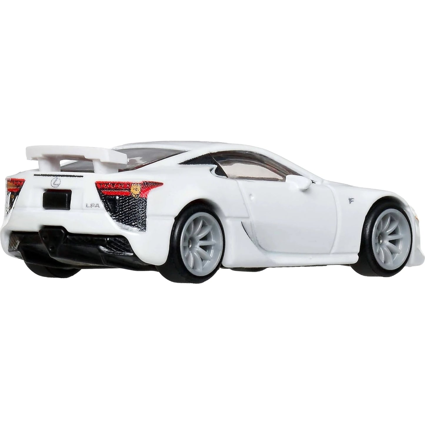 Hot Wheels 1:64 Lexus LFA White Premium Car Culture Timeless Icons 5/5 die-cast model with Real Riders wheels and Metal/Metal construction.