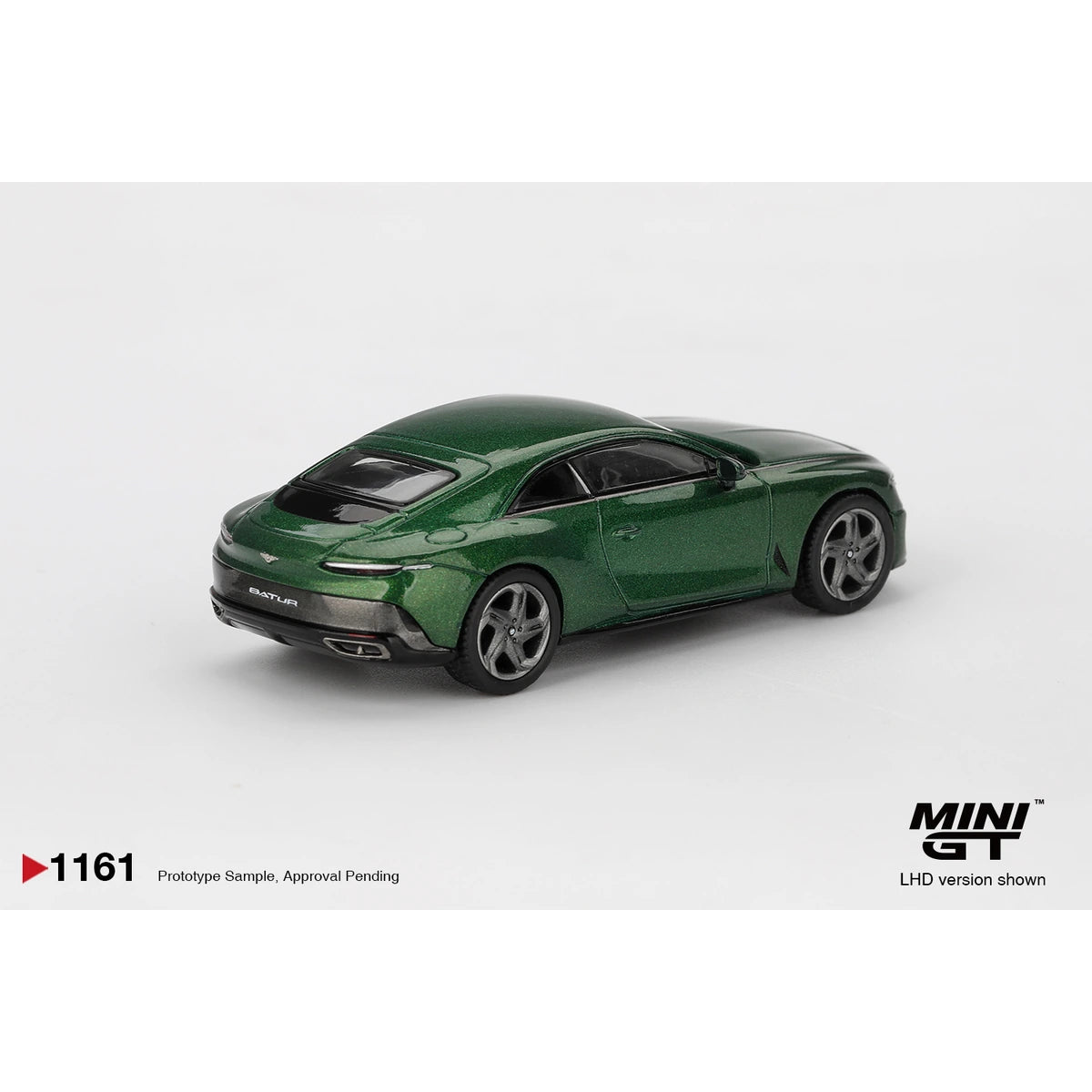 Mini GT 1:64 Bentley Batur Scarab Green MGT01161 premium die-cast collectible model