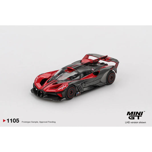 Mini GT 1:64 Bugatti Bolide Red MGT01105-L