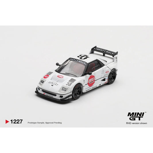 Mini GT 1:64 Mazda AZ-1 Liberty Walk LB40 LB-Hinomaru MGT01227 die-cast model