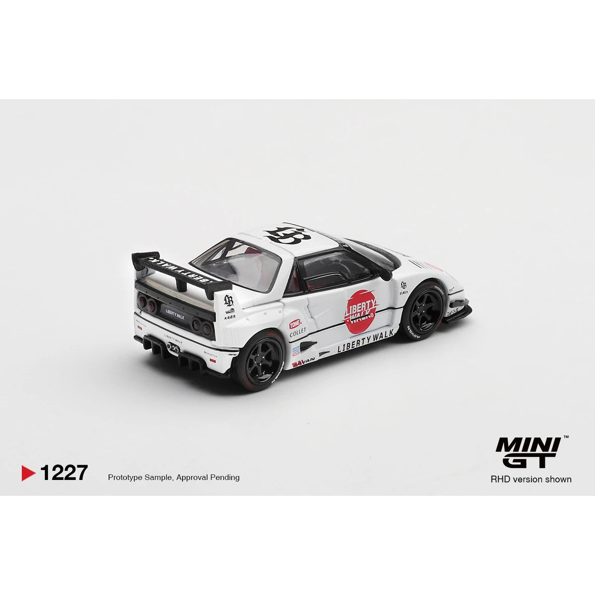 Mini GT 1:64 Mazda AZ-1 Liberty Walk LB40 LB-Hinomaru MGT01227 die-cast model