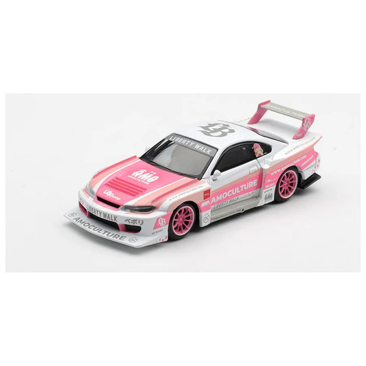Mini GT 1:64 Nissan Silvia (S15) LB-Super Silhouette AMOCULTURE 2026 MGT01239-R