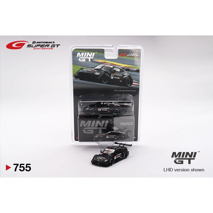 MiniGT 1:64 Nissan Z GT500 #230 2021 NISMO Presentation Super GT die-cast model car
