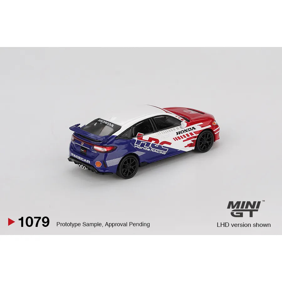 Mini GT 1:64 Honda Civic Type R 2024 Pace Car HRC collectible model car #1079 MGT01079