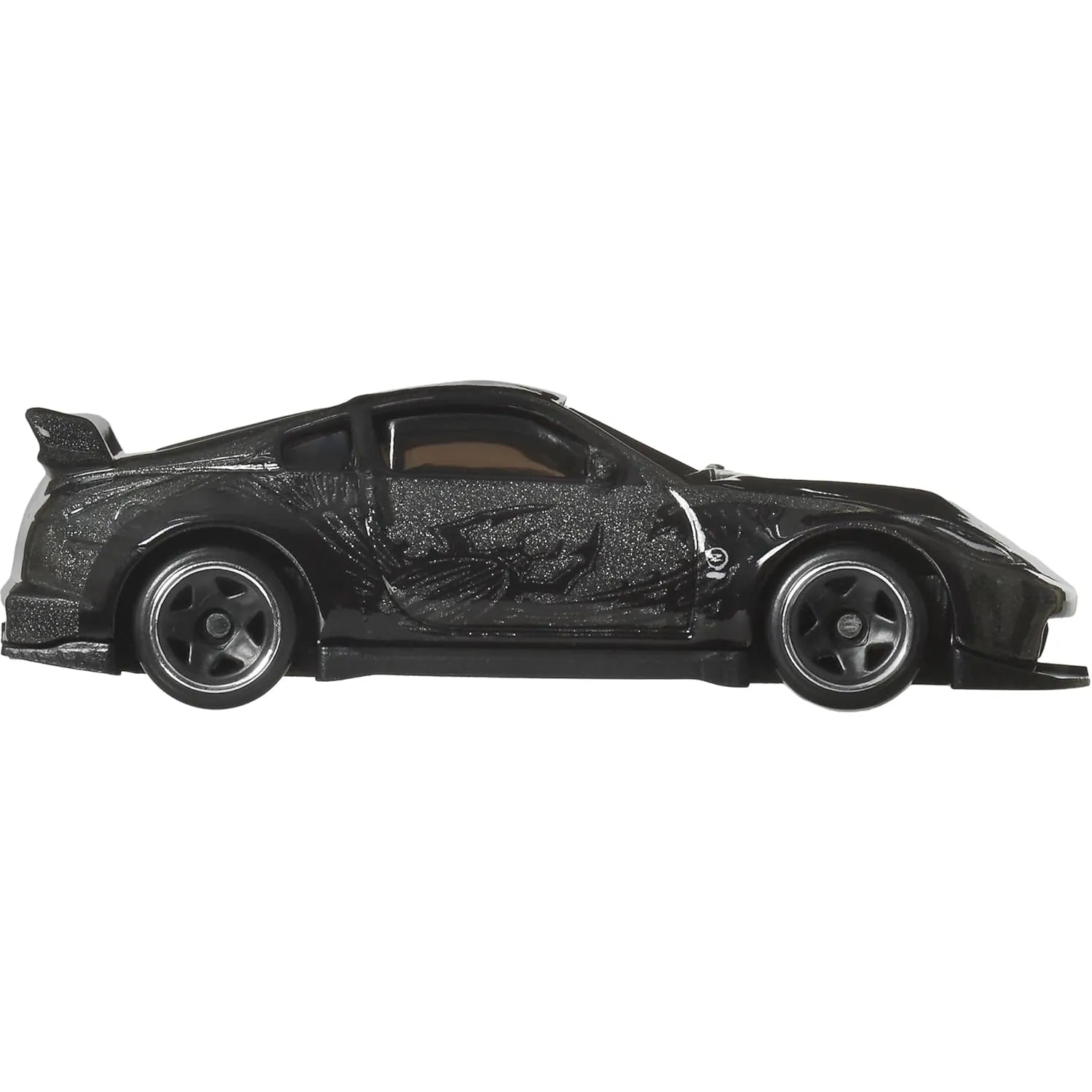Hot Wheels 1:64 Nissan 350Z Custom VeilSide DK's car from Fast & Furious Tokyo Drift Silver Series die-cast collectible.