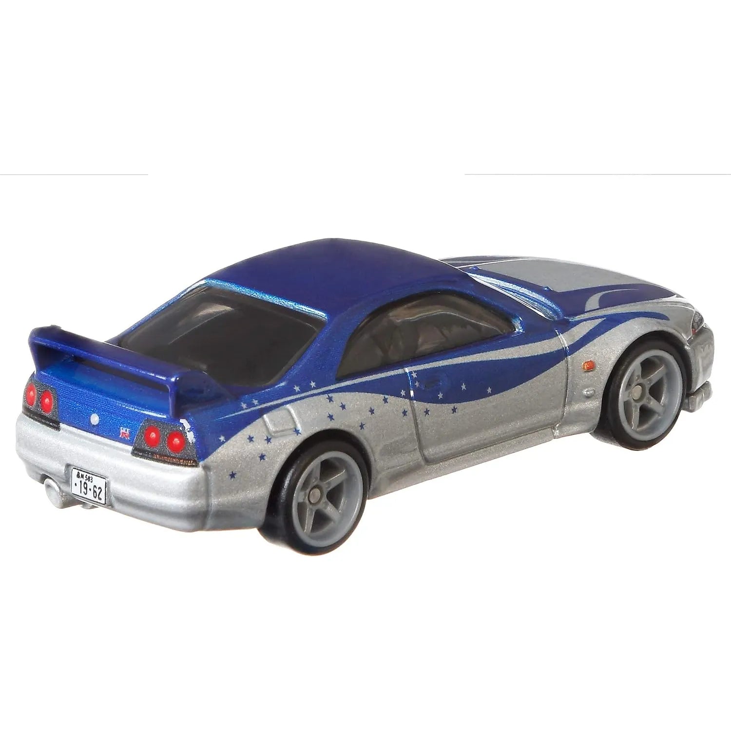 Hot Wheels Premium Fast & Furious Nissan Skyline GT-R BCNR33 Quick Shifters 2/5 featuring Real Riders rubber tires, Metal/Metal construction and movie-inspired 2 Fast 2 Furious livery.
