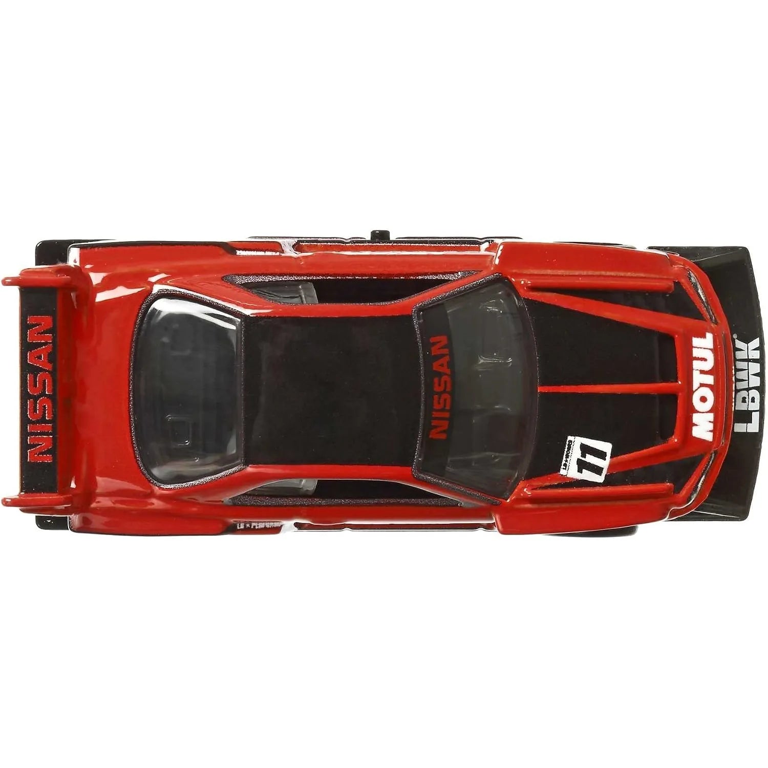 Hot Wheels Premium 1:64 LB-ER34 Super Silhouette Nissan Skyline and Fleet Street Team Transport #44 HCN54 FLF56 with protector and MOTUL ADVAN LBWK racing livery.