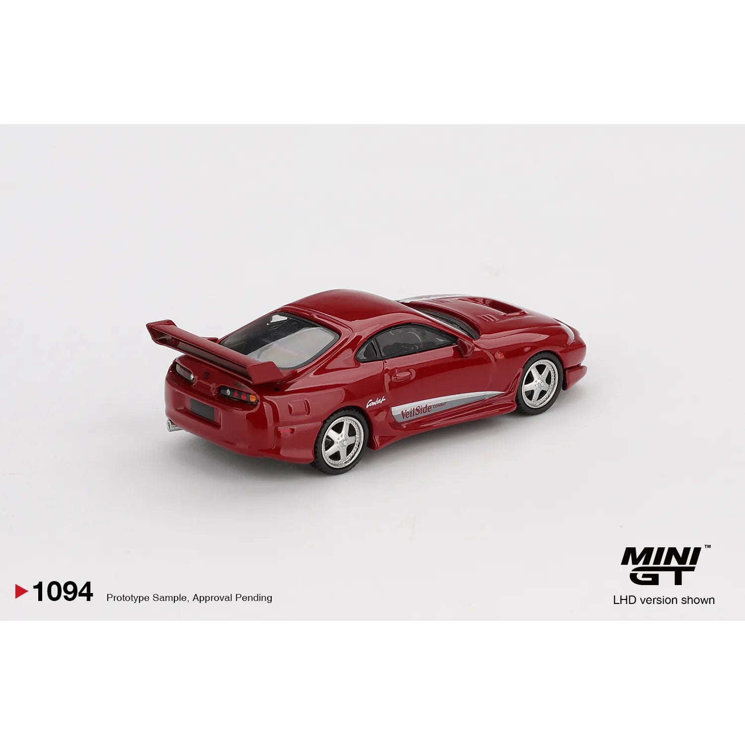 Mini GT 1:64 Toyota Supra VeilSide Combat V-I Red die-cast model MGT01094.