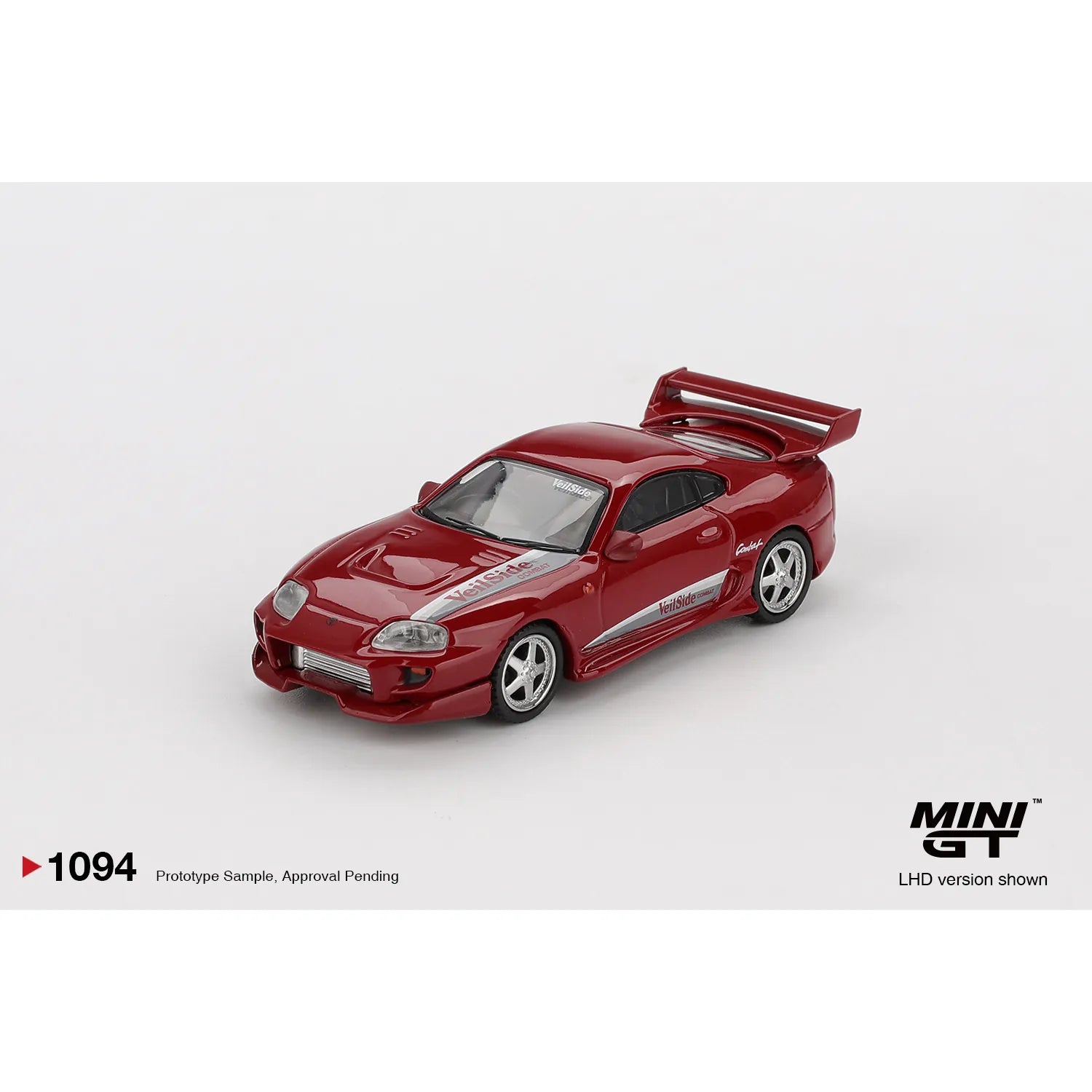 Mini GT 1:64 Toyota Supra VeilSide Combat V-I Red die-cast model MGT01094.