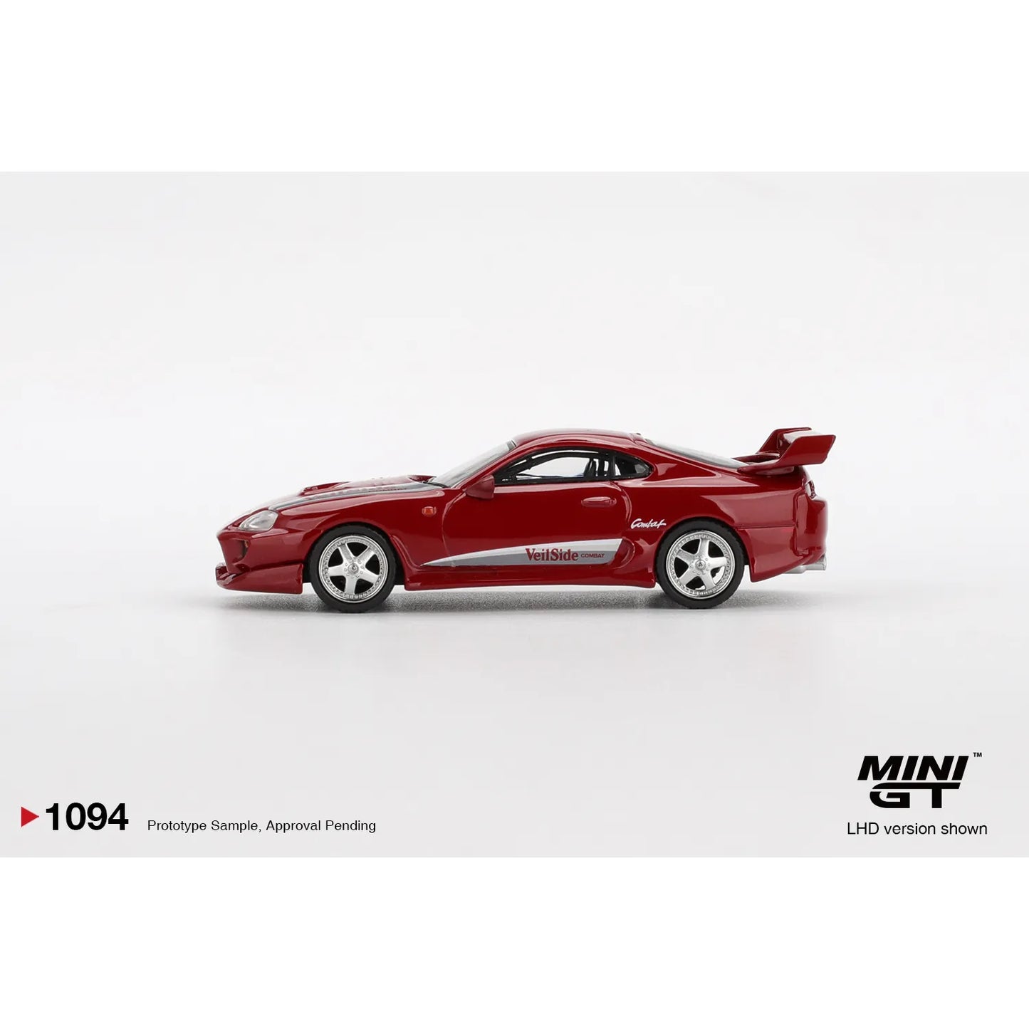 Mini GT 1:64 Toyota Supra VeilSide Combat V-I Red die-cast model MGT01094.