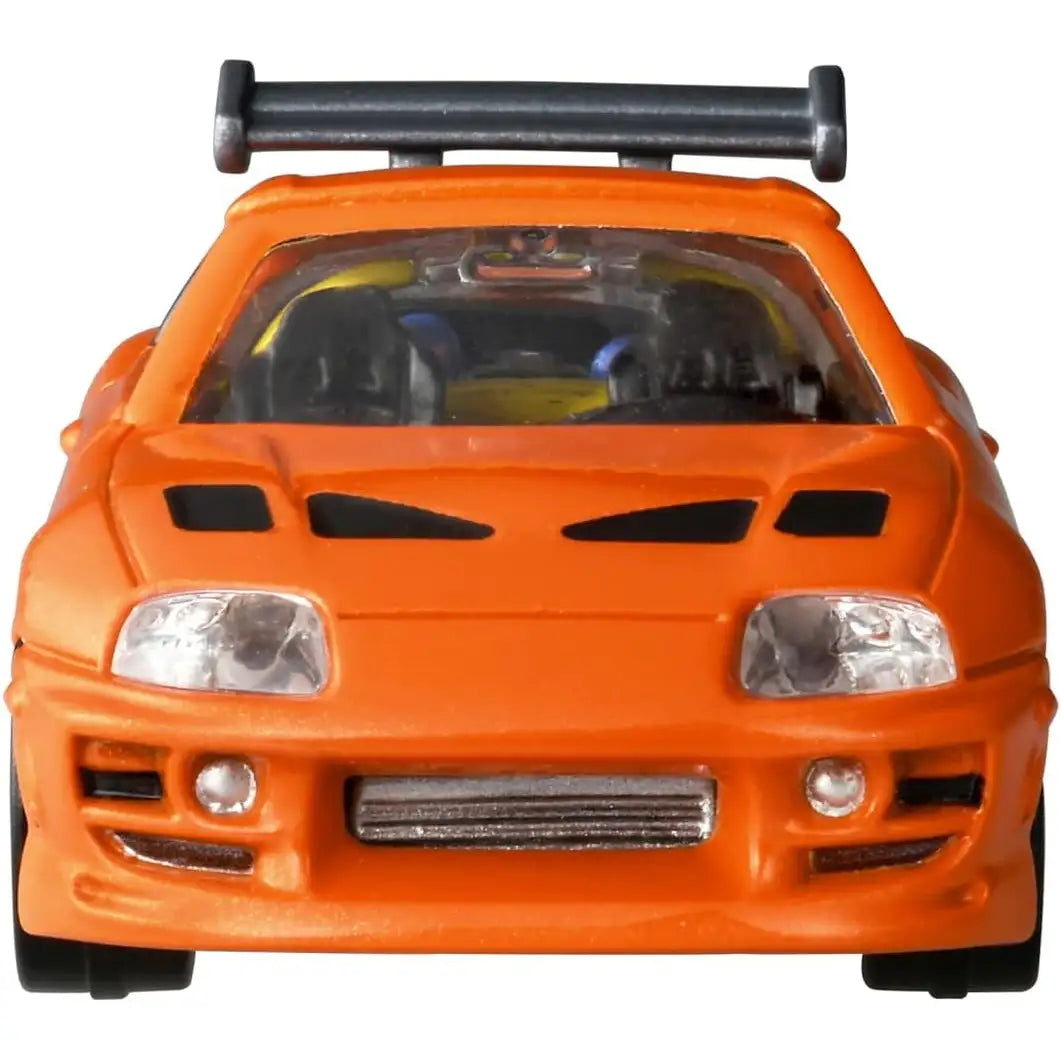 Tomica Premium TPu03 Fast & Furious Toyota Supra orange die-cast model by Takara Tomy