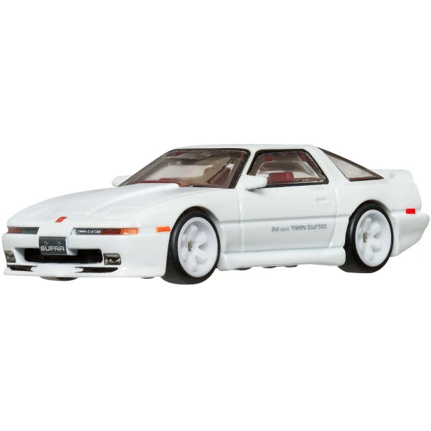 Hot Wheels Team ’18 Toyota 4Runner and ’89 Toyota Supra #72 HRV37 FLF56 1:64 scale die-cast collectible.