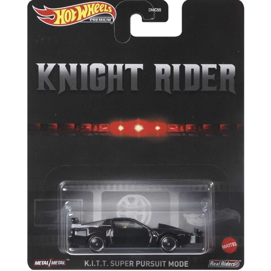 HotWheels Premium | Pop Culture Knight Rider | K.I.T.T Super Pursuit Mode