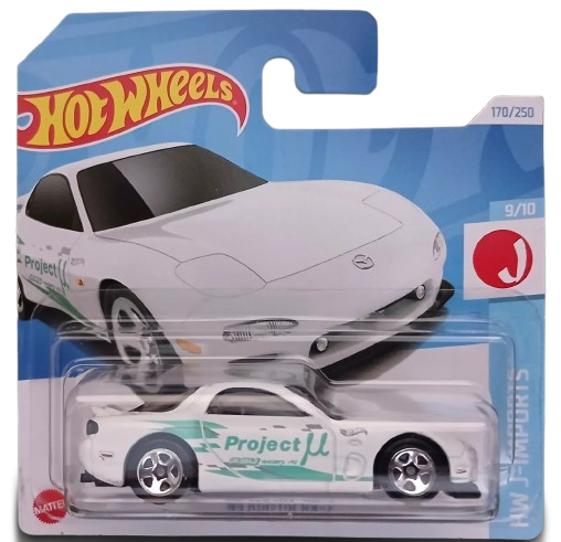 Hot Wheels '95 Mazda RX-7 Project mu HW J-Imports170/250
