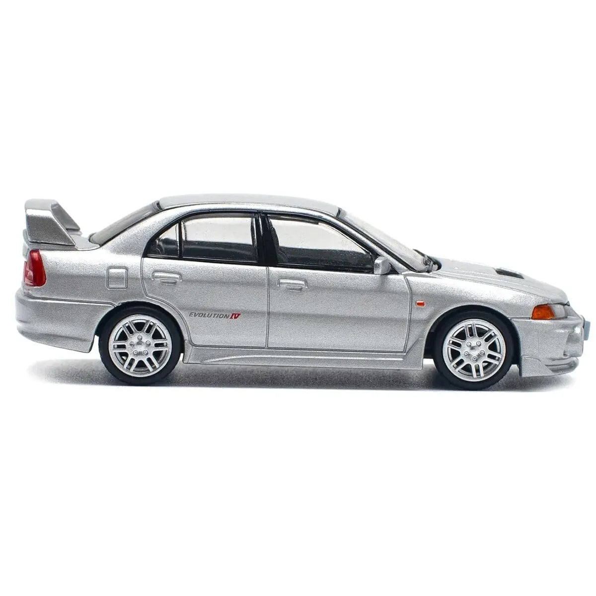 Pop Race 1:64 Mitsubishi Lancer Evolution IV Silver PR64-140