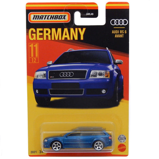 Matchbox | Stars of Germany | Audi RS 6 Avant | 11/12 | GWL49 979B