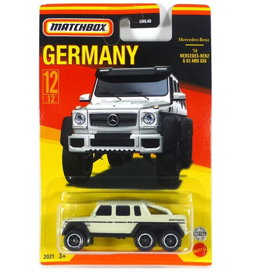 Matchbox | Stars of Germany | Mercedes-Benz G 63 AMG 6X6 | 12/12 | GWL49 979B